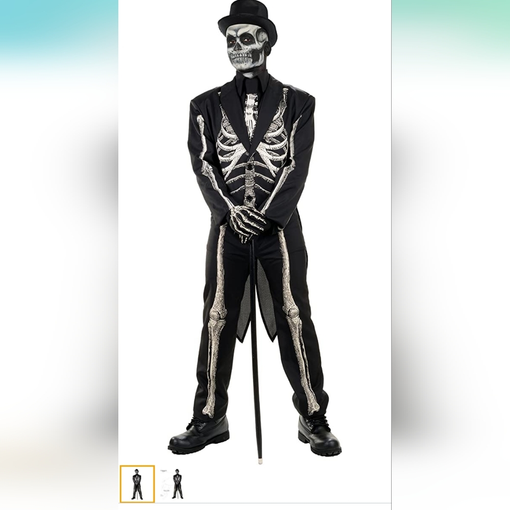 Mr Bones Costume